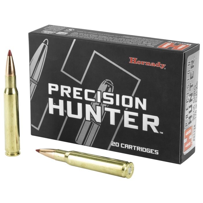 Hornady 81174 Precision Hunter  30-06 Springfield 178gr Extremely Low Drag eXpanding 20 Per Box